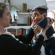 Caity Lotz, creepy doll